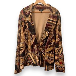 Ralph Lauren Multicolor Patterned Blazer